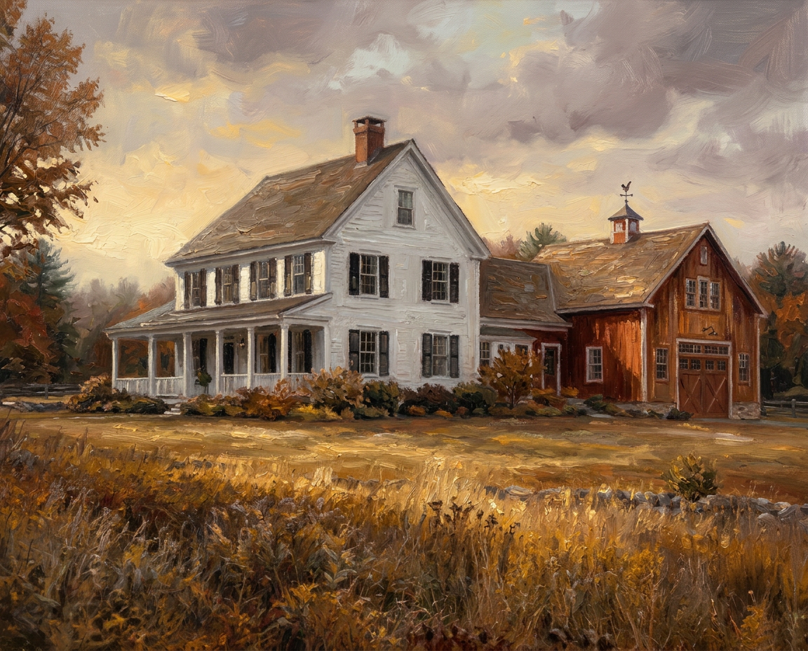 Painted Farmstead synthetic studio demonstration