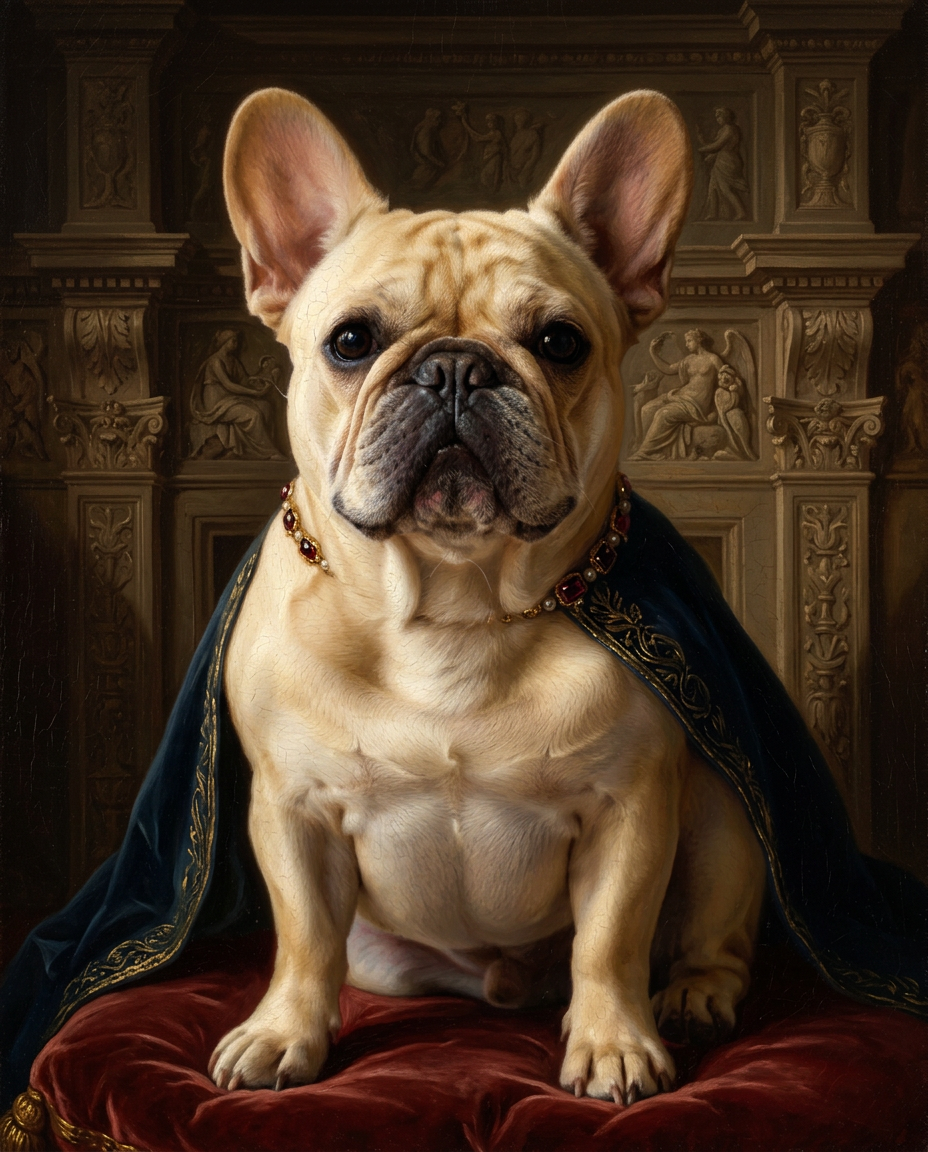 Palace Hound synthetic painted demonstration