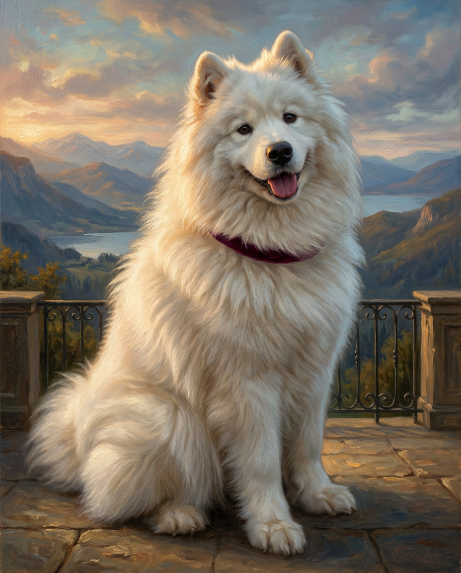 Grand Hound synthetic painted demonstration